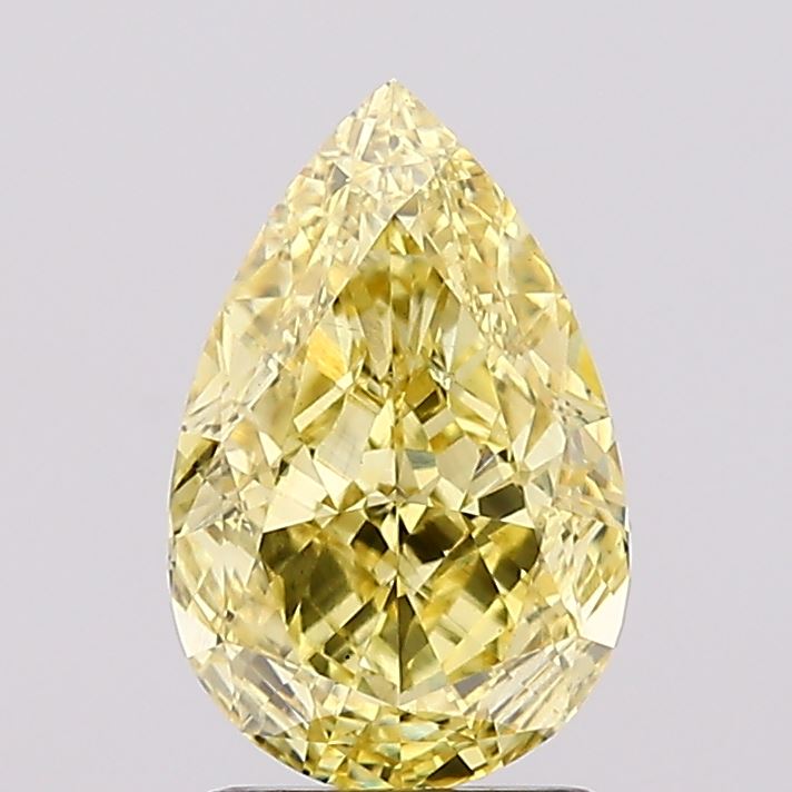 2.07 Carat Pear Shaped, Excellent Cut, VS2 Clarity, IGI Certified Lab Grown Diamond