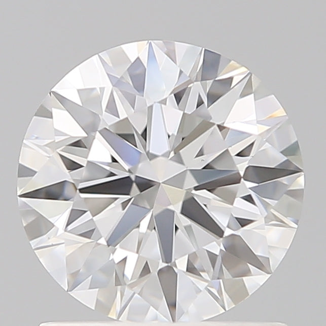 1.21 Carat Round Shaped, Ideal Cut, D Color, VS1 Clarity, IGI Certified Lab Grown Diamond