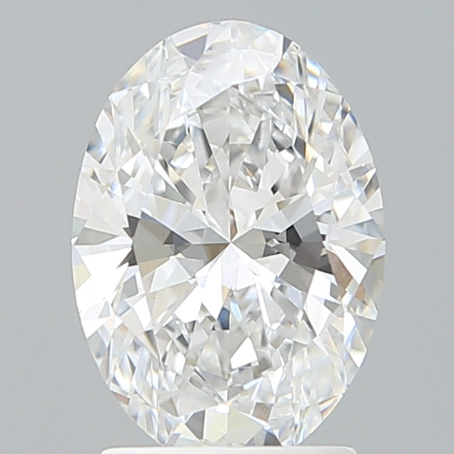 2.08 Carat Oval Shaped, Ideal Cut, D Color, VVS2 Clarity, IGI Certified Lab Grown Diamond