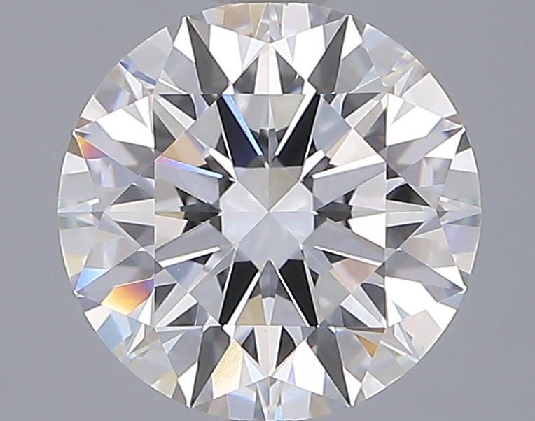 2.47 Carat Round Shaped, Ideal Cut, F Color, VVS2 Clarity, IGI Certified Lab Grown Diamond
