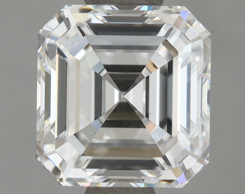 2.00 Carat Asscher Shaped, Ideal Cut, D Color, VVS1 Clarity, IGI Certified Lab Grown Diamond