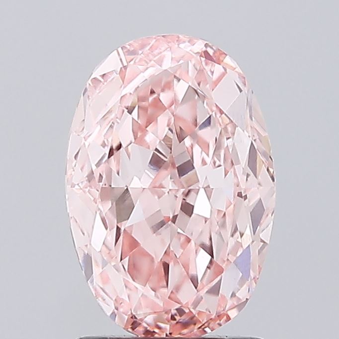 1.96 Carat Oval Shaped, Excellent Cut, VVS2 Clarity, IGI Certified Lab Grown Diamond