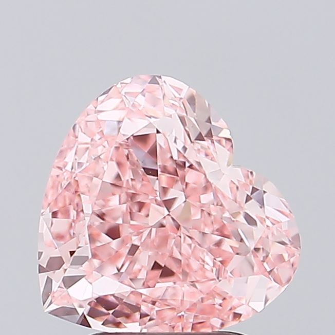2.73 Carat Heart Shaped, Excellent Cut, VS1 Clarity, IGI Certified Lab Grown Diamond