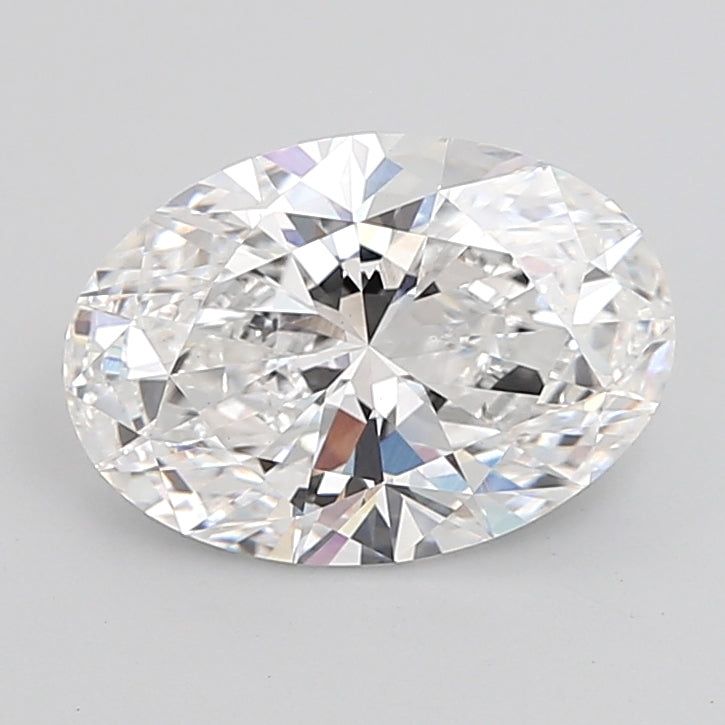 5.00 Carat Oval Shaped, Ideal Cut, D Color, VS1 Clarity, IGI Certified Lab Grown Diamond