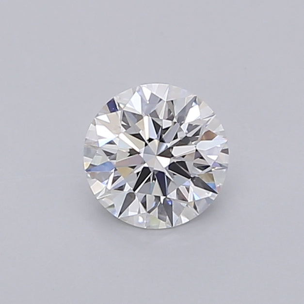 0.55 Carat Round Shaped, Ideal Cut, D Color, VVS2 Clarity, IGI Certified Lab Grown Diamond