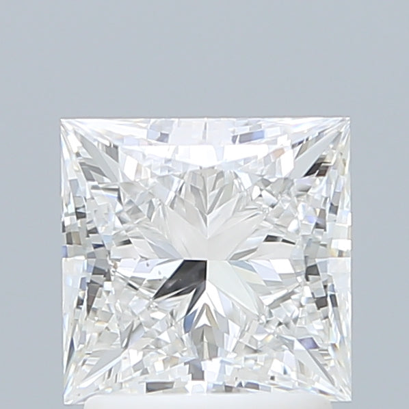 2.07 Carat Princess Shaped, Ideal Cut, E Color, VVS2 Clarity, IGI Certified Lab Grown Diamond