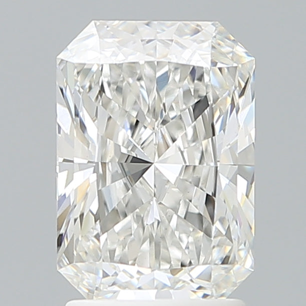 2.16 Carat Radiant Shaped, Ideal Cut, E Color, VS1 Clarity, IGI Certified Lab Grown Diamond