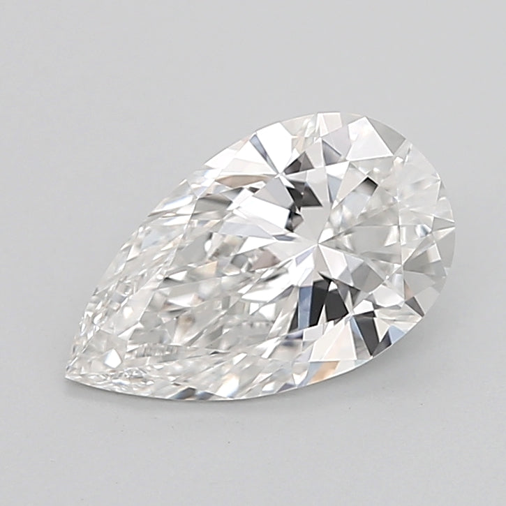 1.56 Carat Pear Shaped, Ideal Cut, E Color, VVS2 Clarity, IGI Certified Lab Grown Diamond