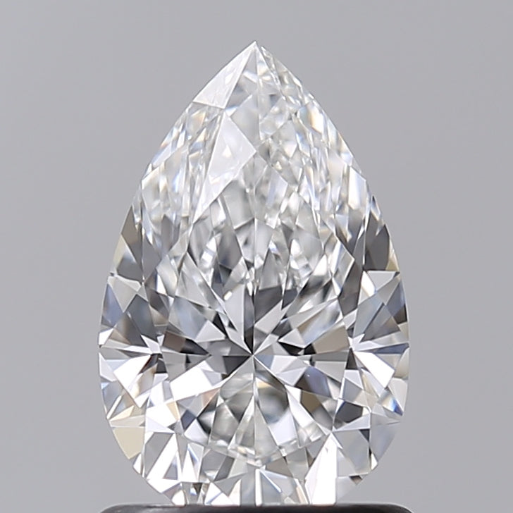 1.01 Carat Pear Shaped, Ideal Cut, E Color, VVS2 Clarity, IGI Certified Lab Grown Diamond