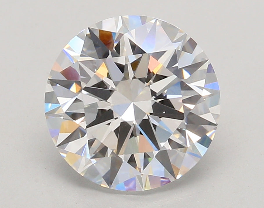 3.01 Carat Round Shaped, Excellent Cut, E Color, VVS1 Clarity, IGI Certified Lab Grown Diamond