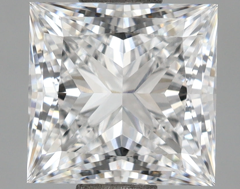 2.02 Carat Princess Shaped, Ideal Cut, D Color, VVS1 Clarity, IGI Certified Lab Grown Diamond