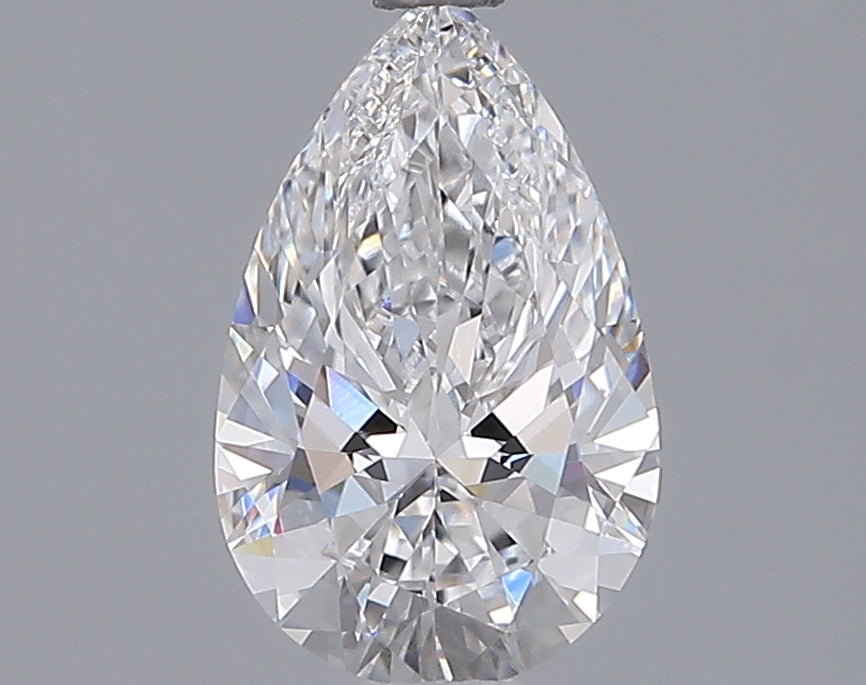 1.51 Carat Pear Shaped, Ideal Cut, D Color, VVS1 Clarity, IGI Certified Lab Grown Diamond