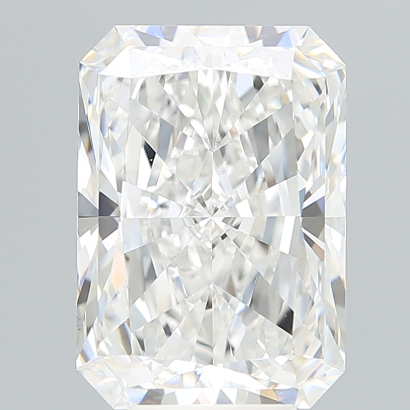 7.23 Carat Radiant Shaped, Ideal Cut, E Color, VS1 Clarity, IGI Certified Lab Grown Diamond