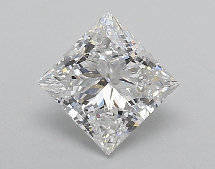 1.01 Carat Princess Shaped, Very Good Cut, E Color, VVS2 Clarity, IGI Certified Lab Grown Diamond
