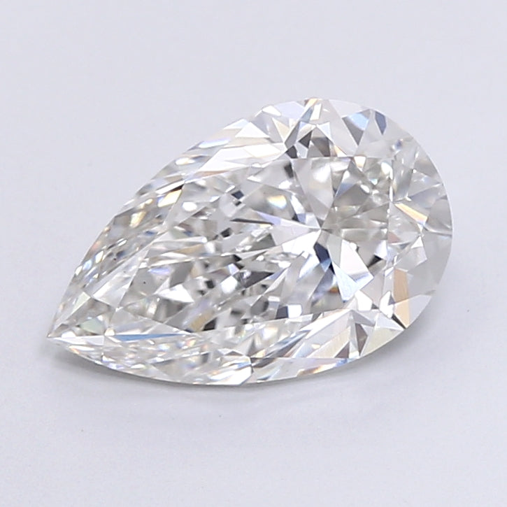 2.62 Carat Pear Shaped, Very Good Cut, F Color, VS1 Clarity, IGI Certified Lab Grown Diamond