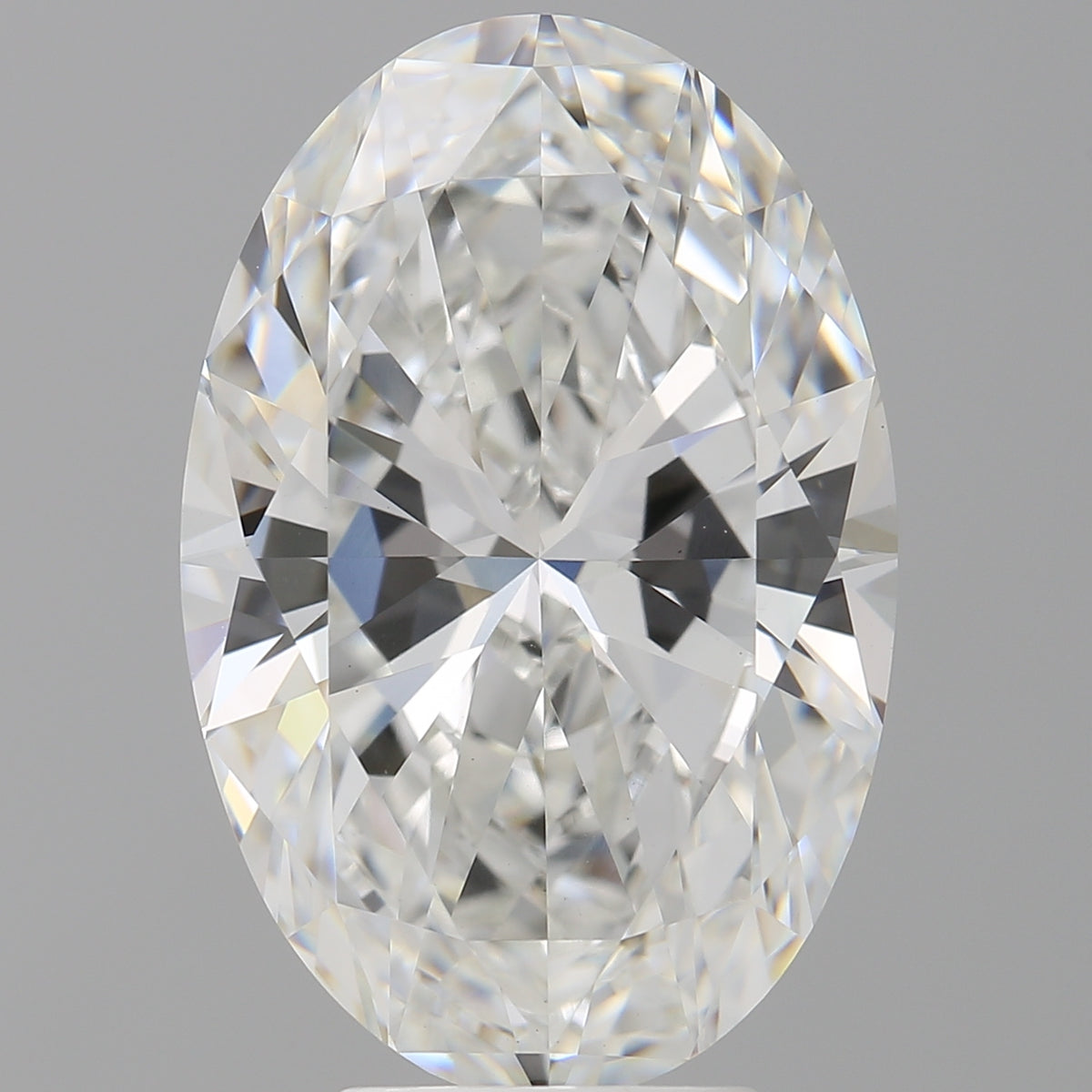 6.02 Carat Oval Shaped, Ideal Cut, F Color, VS1 Clarity, IGI Certified Lab Grown Diamond