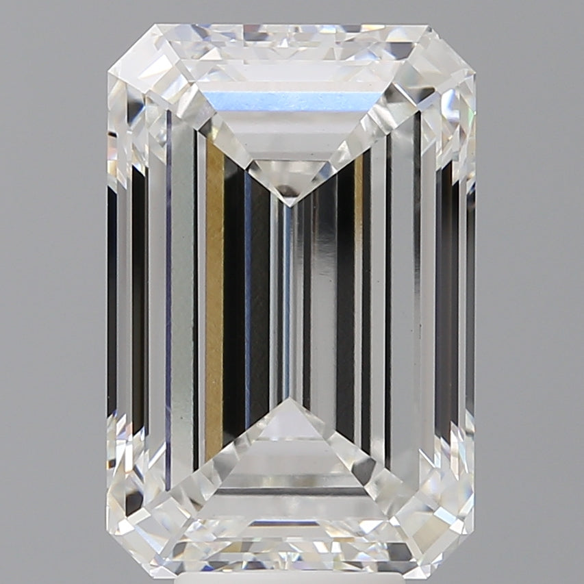 8.53 Carat Emerald Shaped, Excellent Cut, F Color, VVS2 Clarity, IGI Certified Lab Grown Diamond