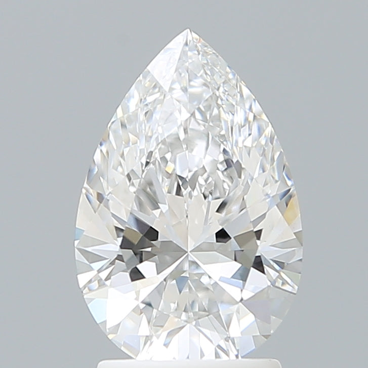 2.14 Carat Pear Shaped, Ideal Cut, E Color, VVS2 Clarity, IGI Certified Lab Grown Diamond