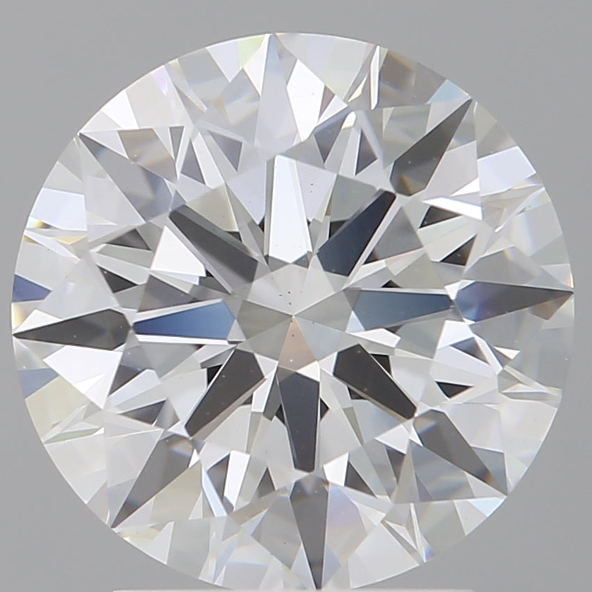 3.04 Carat Round Shaped, Ideal Cut, E Color, VS1 Clarity, IGI Certified Lab Grown Diamond