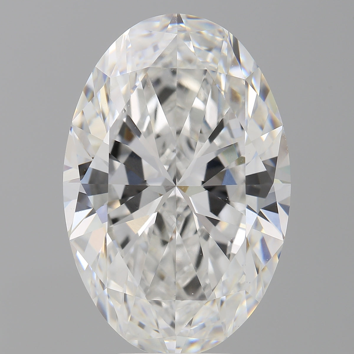 8.49 Carat Oval Shaped, Ideal Cut, E Color, VVS2 Clarity, IGI Certified Lab Grown Diamond