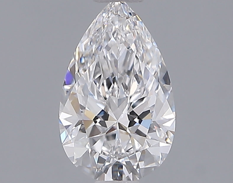 1.06 Carat Pear Shaped, Ideal Cut, D Color, VVS1 Clarity, IGI Certified Lab Grown Diamond