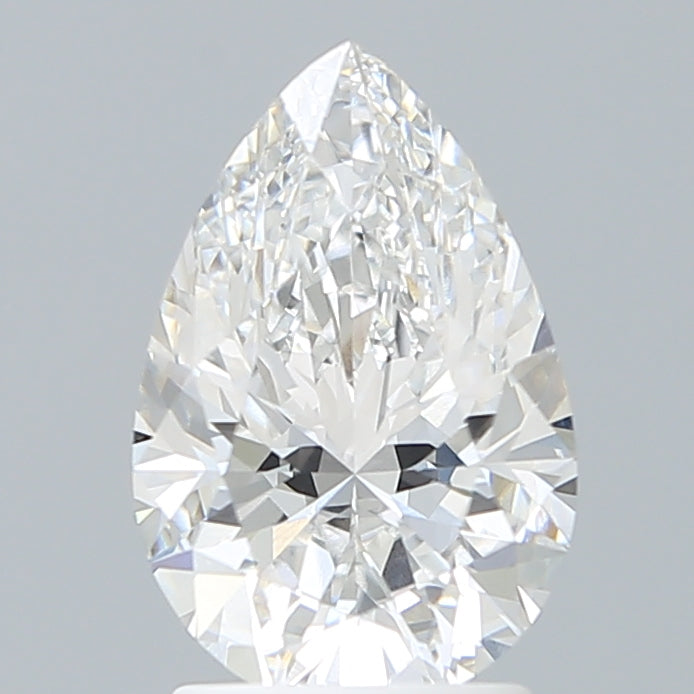 2.19 Carat Pear Shaped, Excellent Cut, E Color, VVS2 Clarity, IGI Certified Lab Grown Diamond