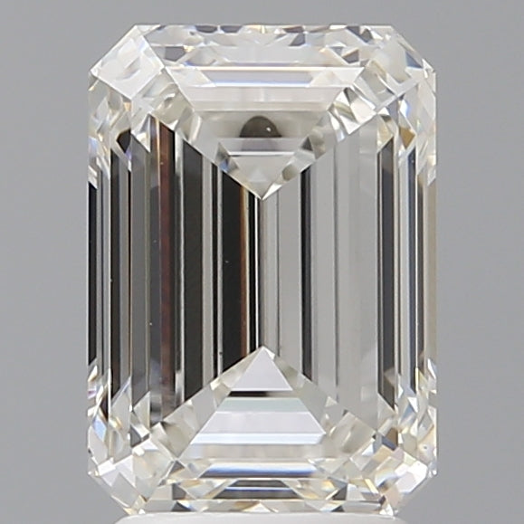 3.08 Carat Emerald Shaped, Ideal Cut, G Color, VS1 Clarity, IGI Certified Lab Grown Diamond