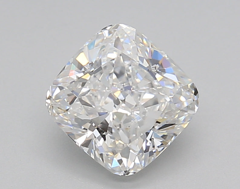 1.52 Carat Cushion Shaped, Ideal Cut, D Color, VS1 Clarity, IGI Certified Lab Grown Diamond