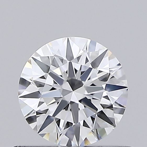 0.53 Carat Round Shaped, Ideal Cut, D Color, VVS2 Clarity, IGI Certified Lab Grown Diamond