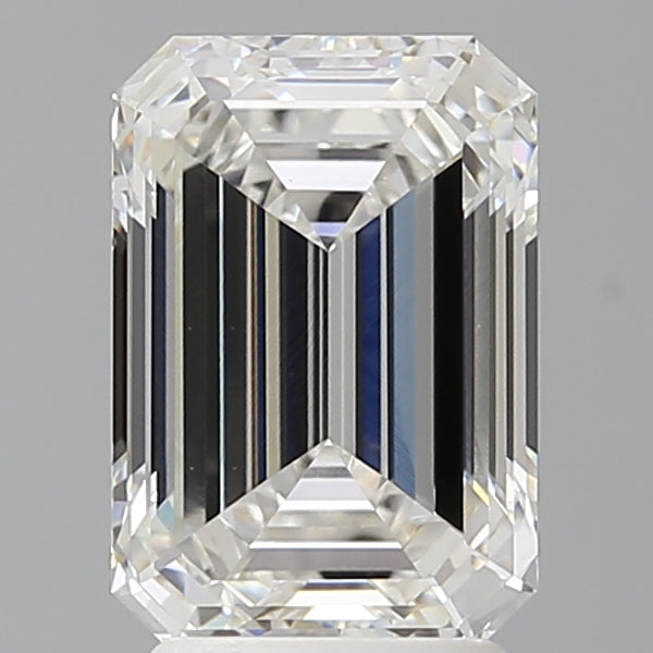 3.01 Carat Emerald Shaped, Ideal Cut, F Color, VVS2 Clarity, IGI Certified Lab Grown Diamond