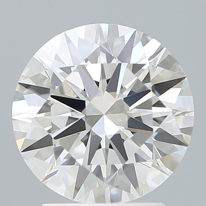 2.53 Carat Round Shaped, Excellent Cut, F Color, VVS2 Clarity, IGI Certified Lab Grown Diamond