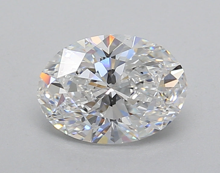 1.00 Carat Oval Shaped, Excellent Cut, D Color, VS1 Clarity, IGI Certified Lab Grown Diamond
