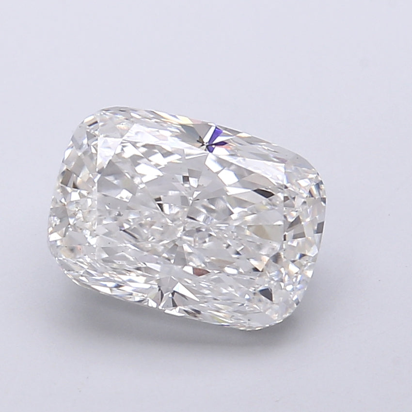 3.02 Carat Cushion Shaped, Very Good Cut, E Color, VS2 Clarity, IGI Certified Lab Grown Diamond