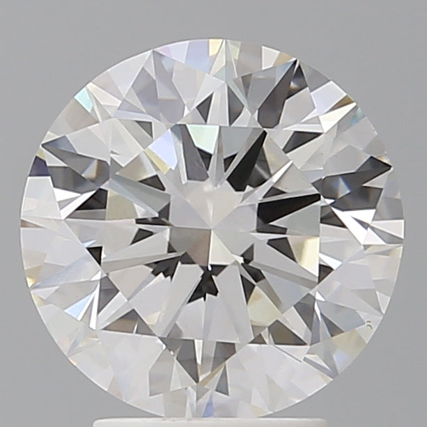 3.50 Carat Round Shaped, Excellent Cut, F Color, VS2 Clarity, IGI Certified Lab Grown Diamond