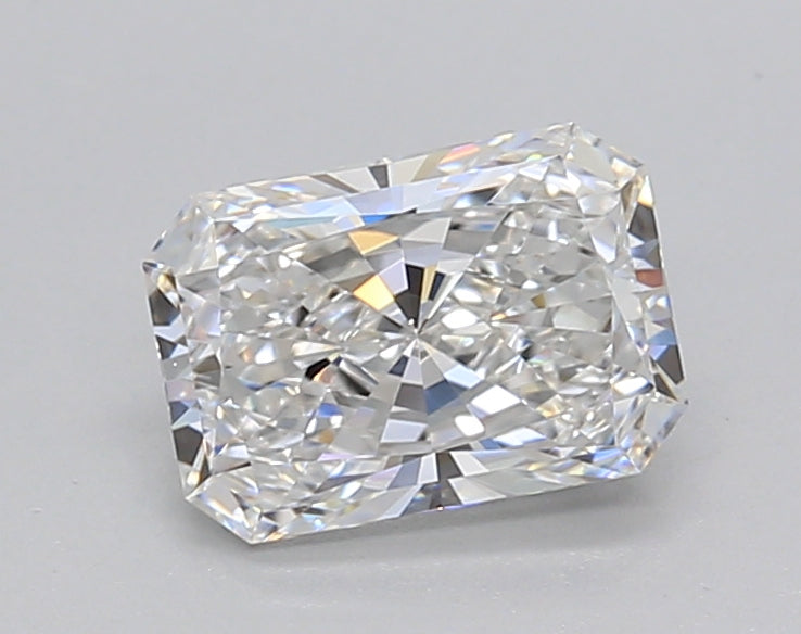 1.02 Carat Radiant Shaped, Ideal Cut, D Color, VVS1 Clarity, IGI Certified Lab Grown Diamond