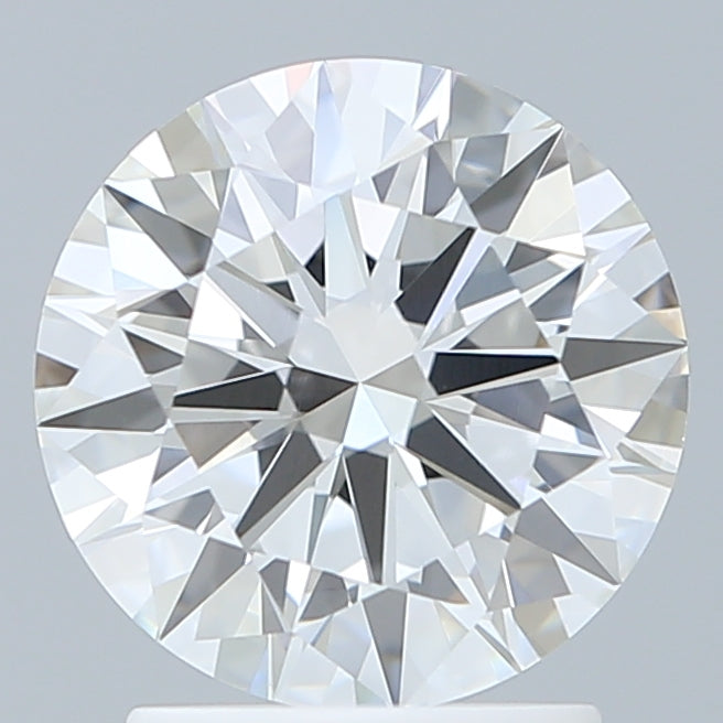 2.08 Carat Round Shaped, Ideal Cut, F Color, VVS2 Clarity, IGI Certified Lab Grown Diamond