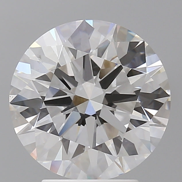 3.57 Carat Round Shaped, Ideal Cut, E Color, VVS2 Clarity, IGI Certified Lab Grown Diamond