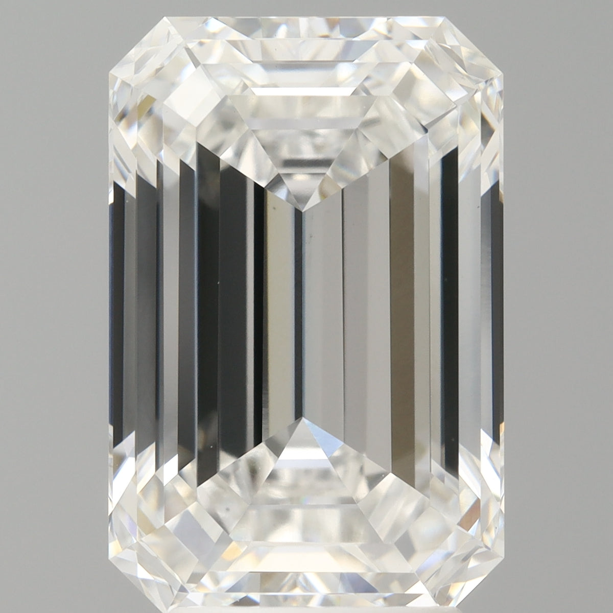 4.95 Carat Emerald Shaped, Ideal Cut, E Color, VVS2 Clarity, IGI Certified Lab Grown Diamond