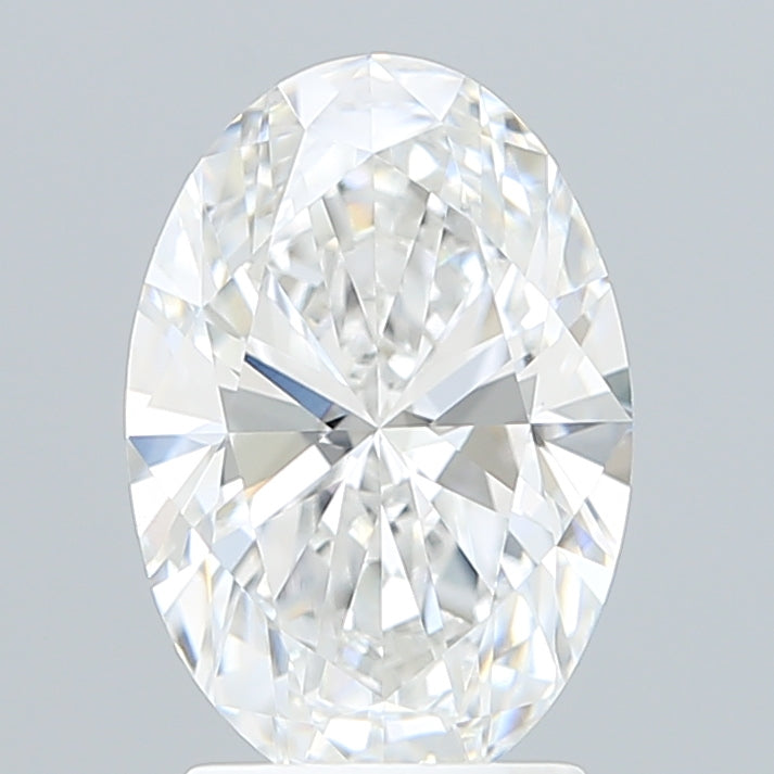 2.27 Carat Oval Shaped, Ideal Cut, E Color, VVS1 Clarity, IGI Certified Lab Grown Diamond