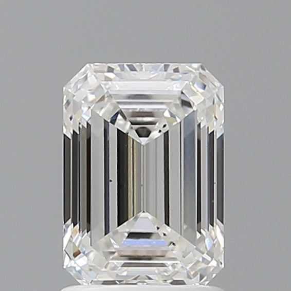 1.53 Carat Emerald Shaped, Ideal Cut, E Color, VS2 Clarity, IGI Certified Lab Grown Diamond