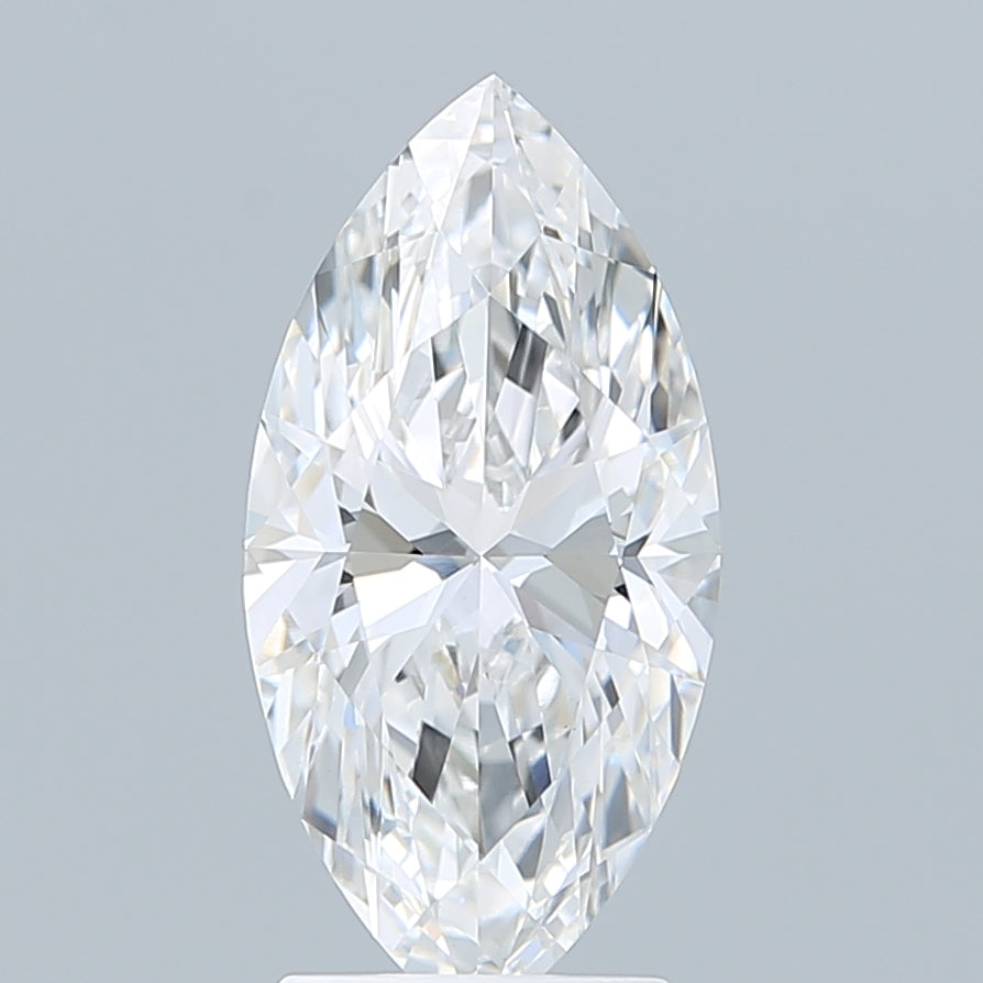 2.58 Carat Marquise Shaped, Ideal Cut, E Color, VVS2 Clarity, IGI Certified Lab Grown Diamond