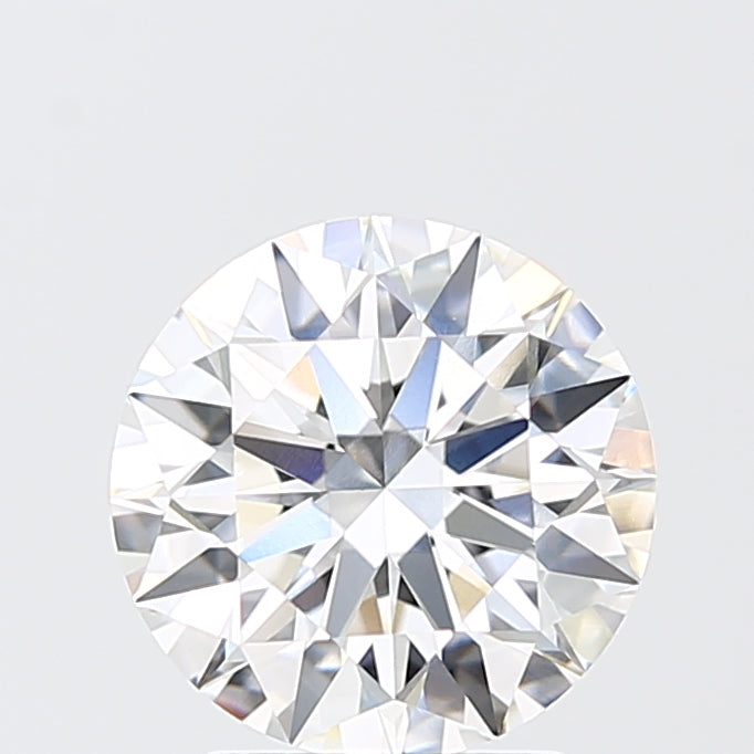 2.55 Carat Round Shaped, Ideal Cut, E Color, VVS2 Clarity, IGI Certified Lab Grown Diamond