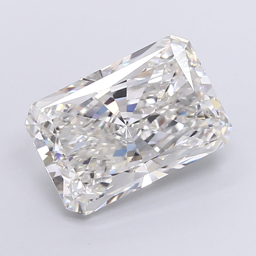 7.02 Carat Radiant Shaped, Very Good Cut, G Color, VS1 Clarity, IGI Certified Lab Grown Diamond