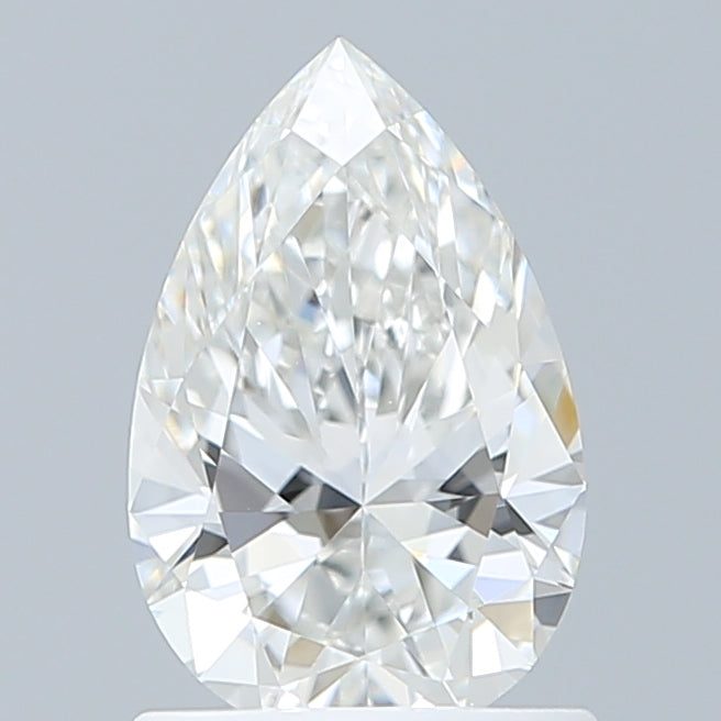 1.07 Carat Pear Shaped, Ideal Cut, E Color, VVS1 Clarity, IGI Certified Lab Grown Diamond
