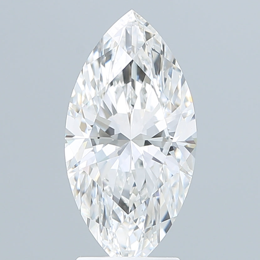 3.03 Carat Marquise Shaped, Excellent Cut, F Color, VVS1 Clarity, IGI Certified Lab Grown Diamond