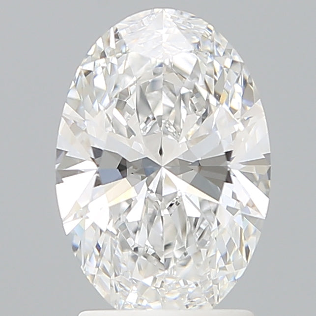 2.03 Carat Oval Shaped, Ideal Cut, D Color, VVS2 Clarity, IGI Certified Lab Grown Diamond