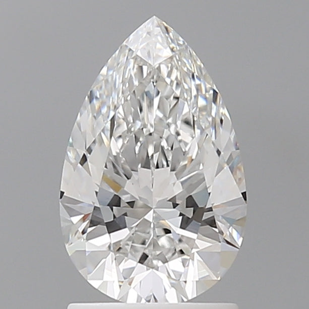 1.59 Carat Pear Shaped, Ideal Cut, E Color, VVS1 Clarity, IGI Certified Lab Grown Diamond