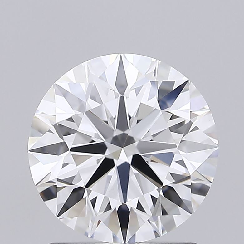 1.57 Carat Round Shaped, Ideal Cut, D Color, VVS2 Clarity, IGI Certified Lab Grown Diamond