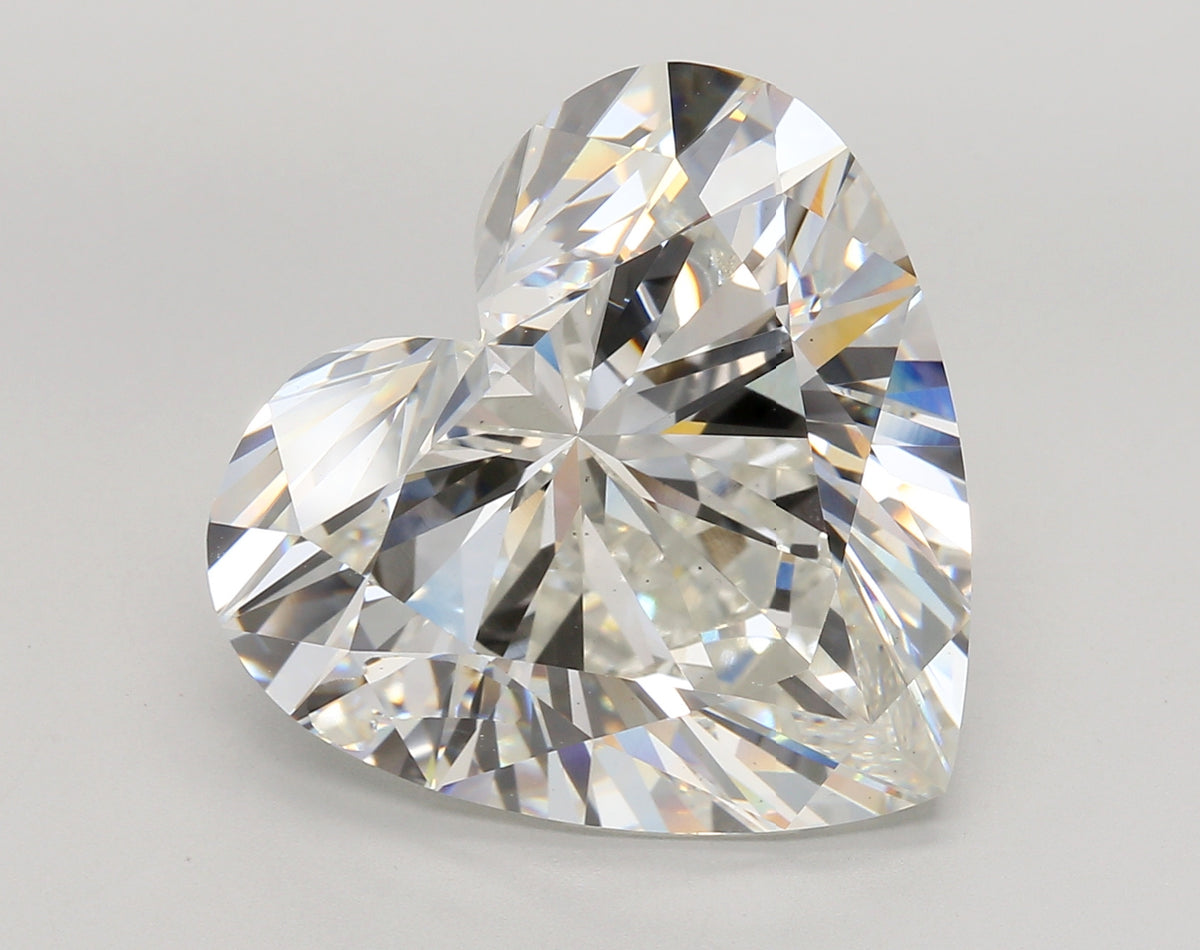 17.02 Carat Heart Shaped, Ideal Cut, G Color, VS1 Clarity, IGI Certified Lab Grown Diamond