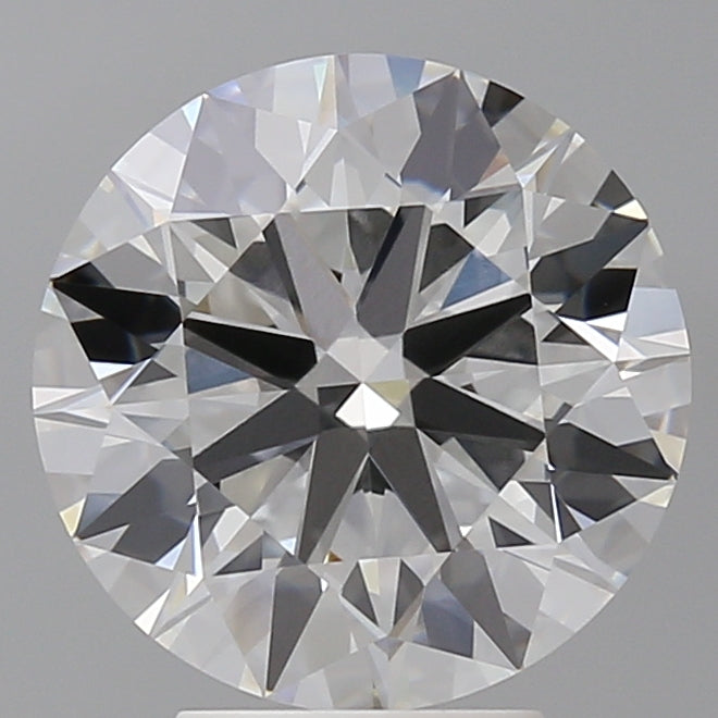 4.51 Carat Round Shaped, Ideal Cut, E Color, VVS2 Clarity, IGI Certified Lab Grown Diamond